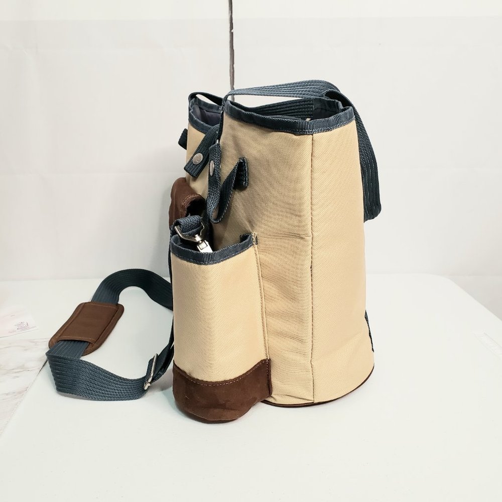 *SOLD* Legacy Wine Country Canvas Picnic Time Large Tote - Picture 10 of 11